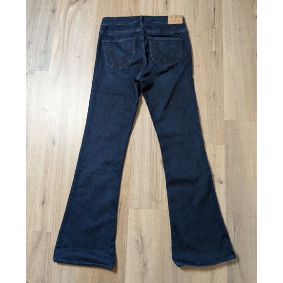 Hollister Size 26x29 3R High-Rise Flare Jeans Soft Stretch Denim Boho Casual - Picture 3 of 9
